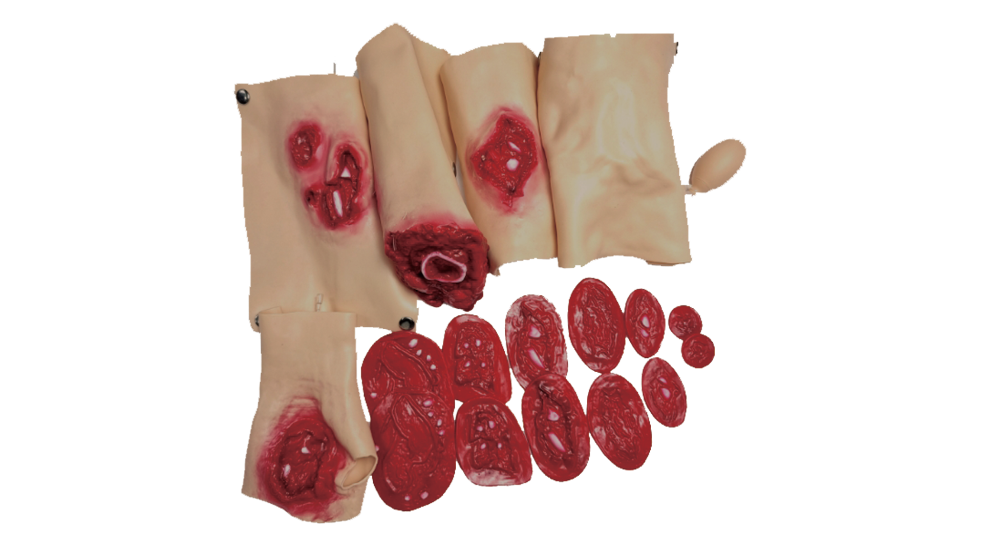 MJ002 17件创伤模型组件